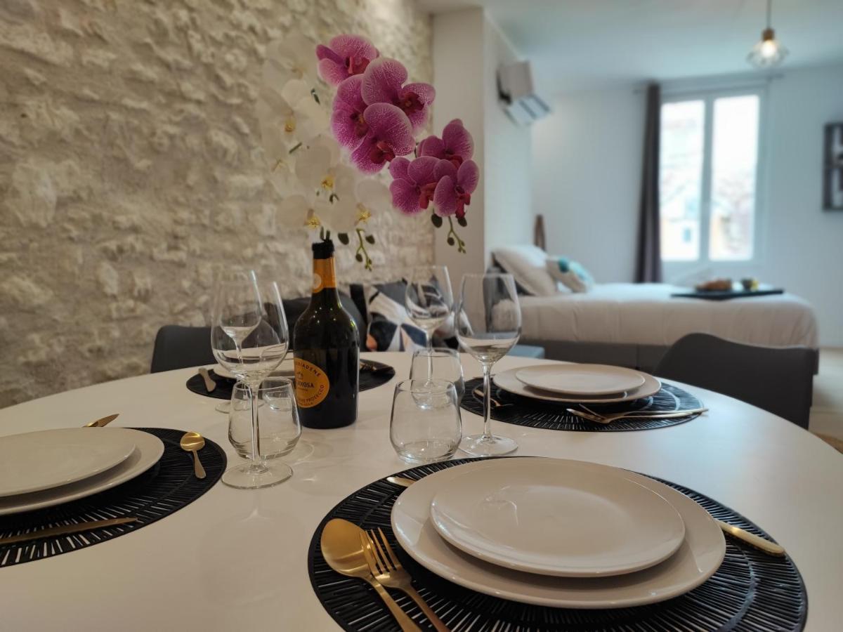 Ferienwohnung Le Studio Orchidee Saint-Aignan  Exterior foto